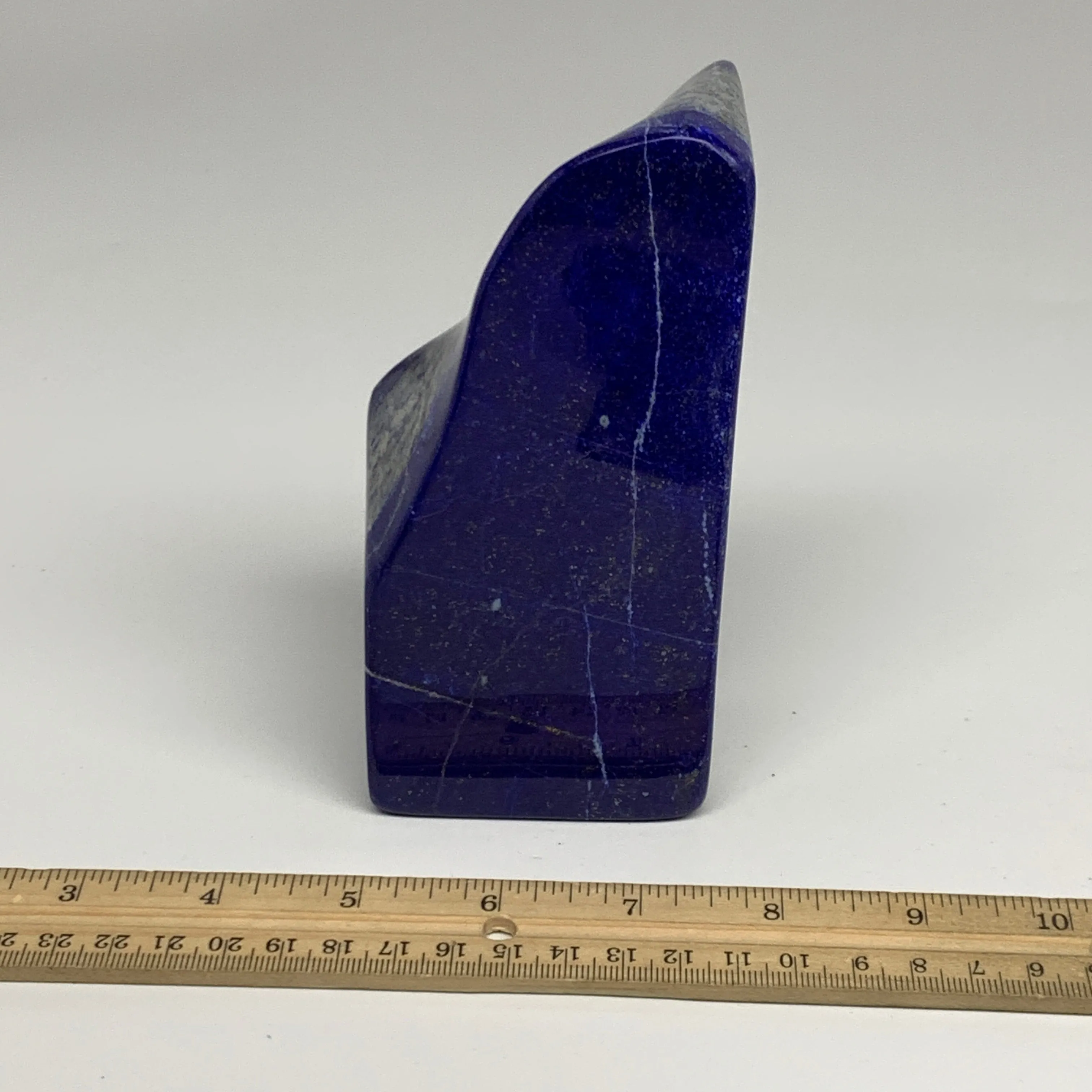1.92 lbs, 5.4"x2.6"x1.7", Natural Freeform Lapis Lazuli from Afghanistan, B32948