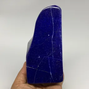1.92 lbs, 5.4"x2.6"x1.7", Natural Freeform Lapis Lazuli from Afghanistan, B32948