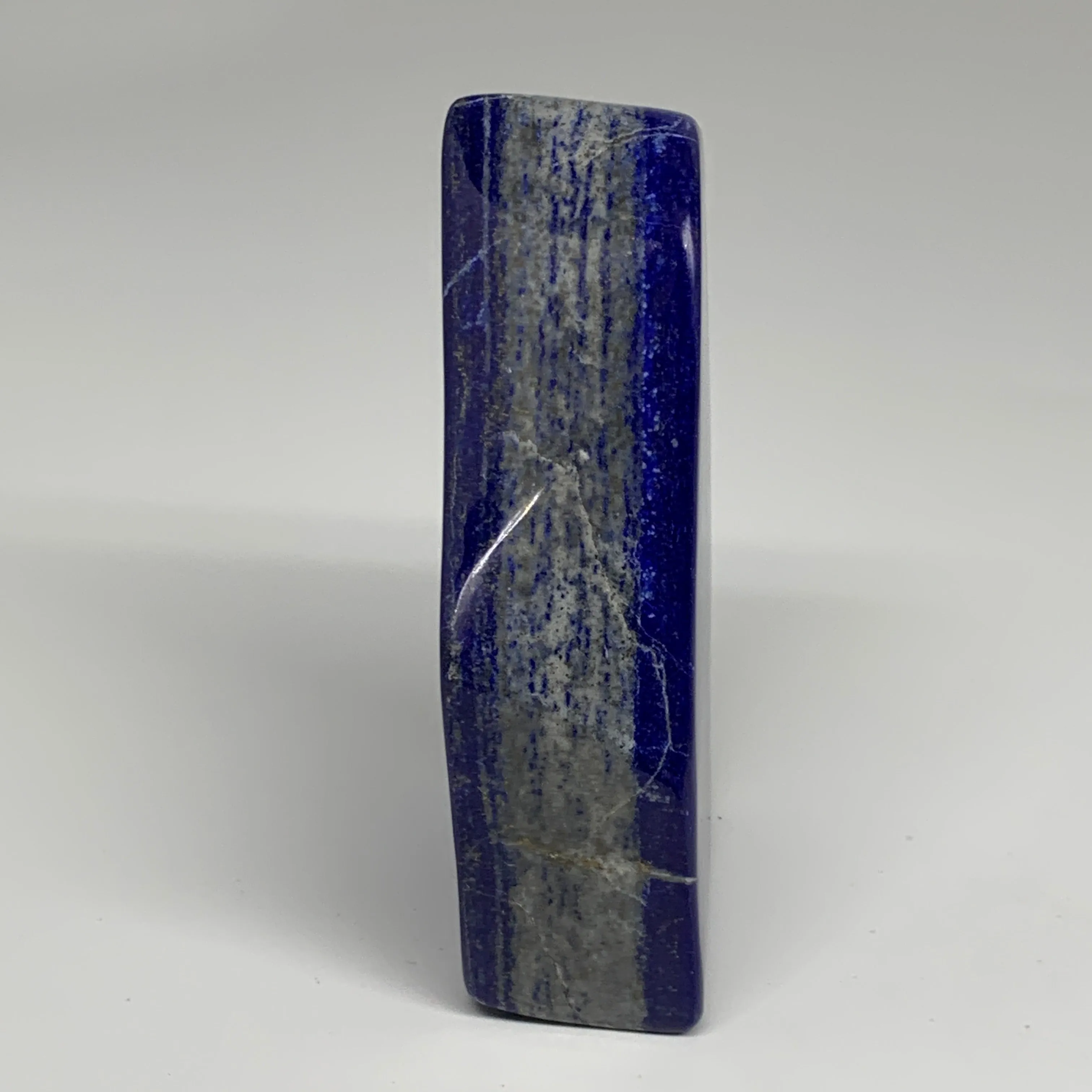 1.92 lbs, 5.4"x2.6"x1.7", Natural Freeform Lapis Lazuli from Afghanistan, B32948