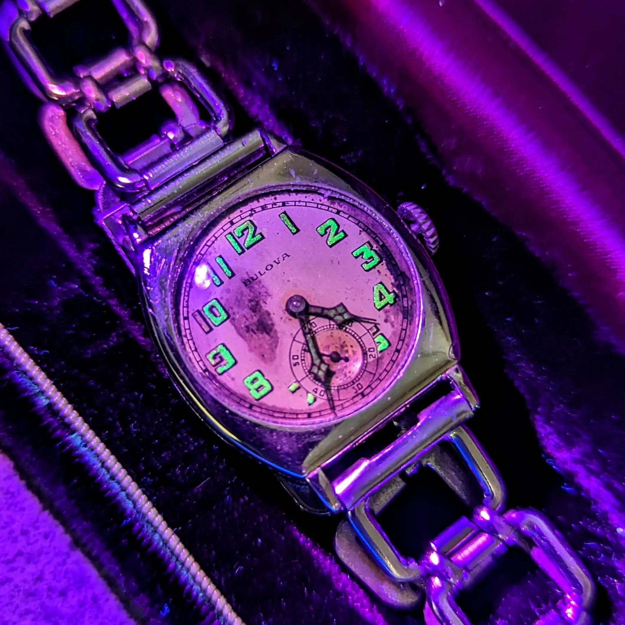 1928 BULOVA Spartan Watch 15 Jewels Cal. 10AN Art Deco Wristwatch