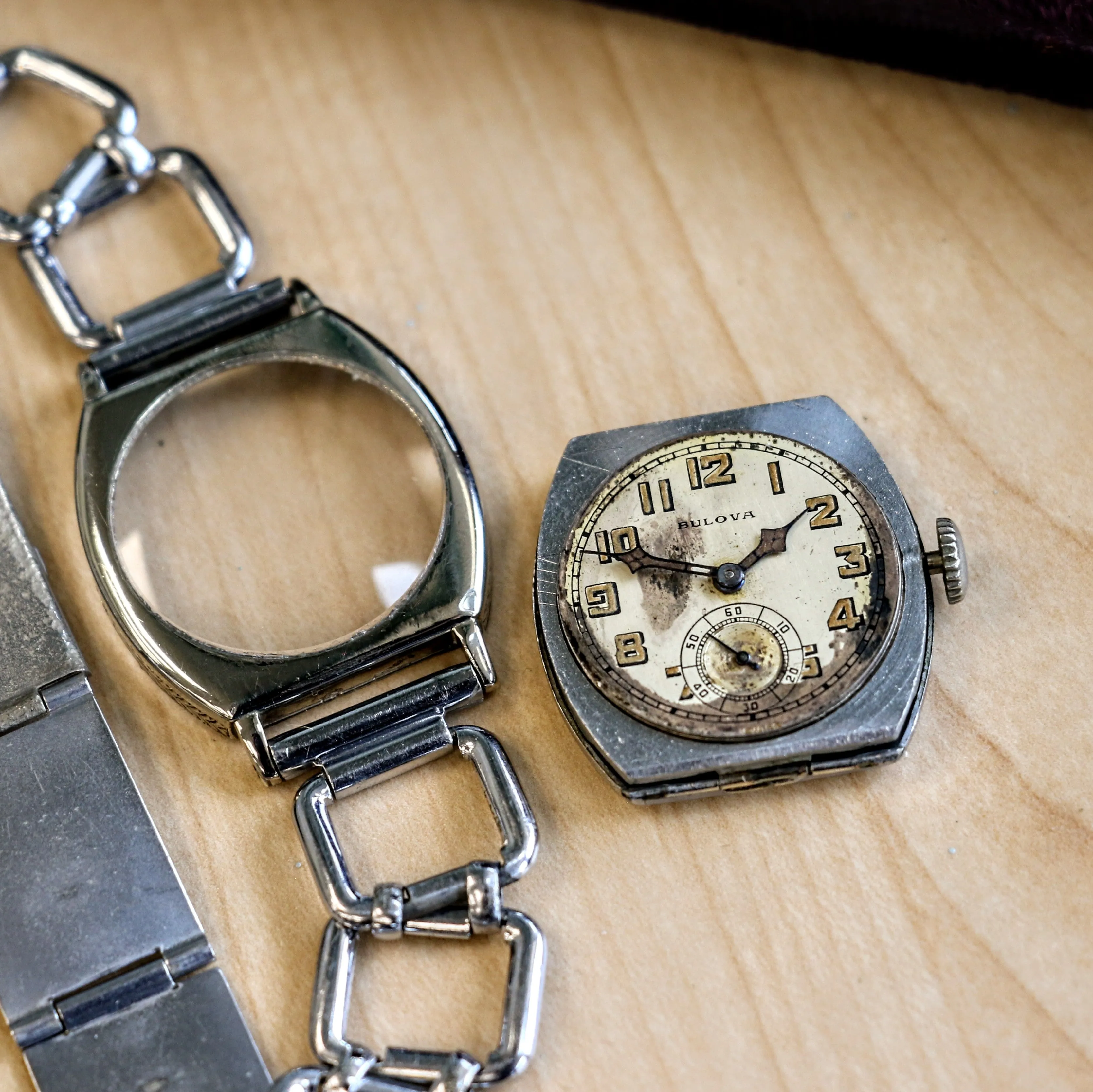 1928 BULOVA Spartan Watch 15 Jewels Cal. 10AN Art Deco Wristwatch