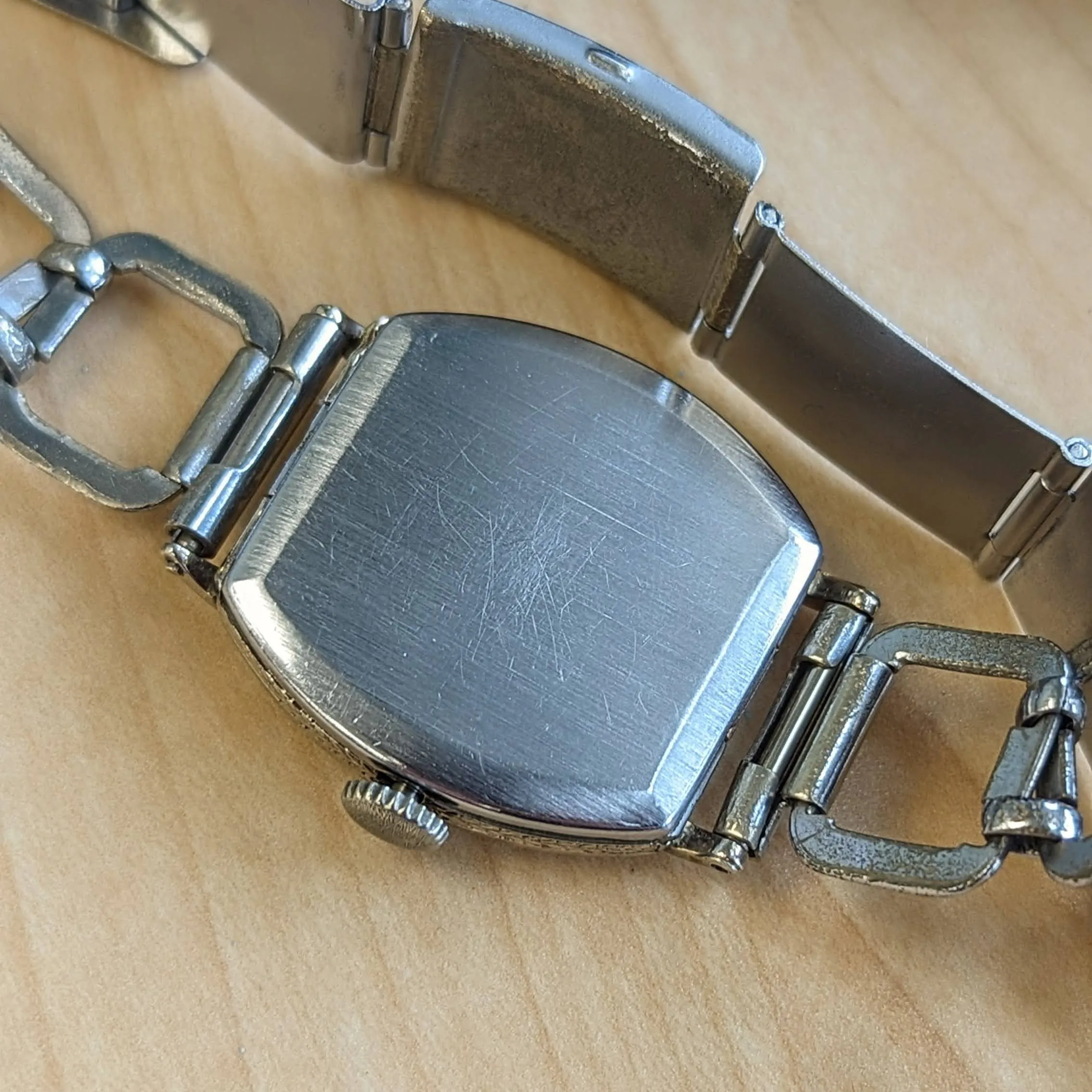 1928 BULOVA Spartan Watch 15 Jewels Cal. 10AN Art Deco Wristwatch