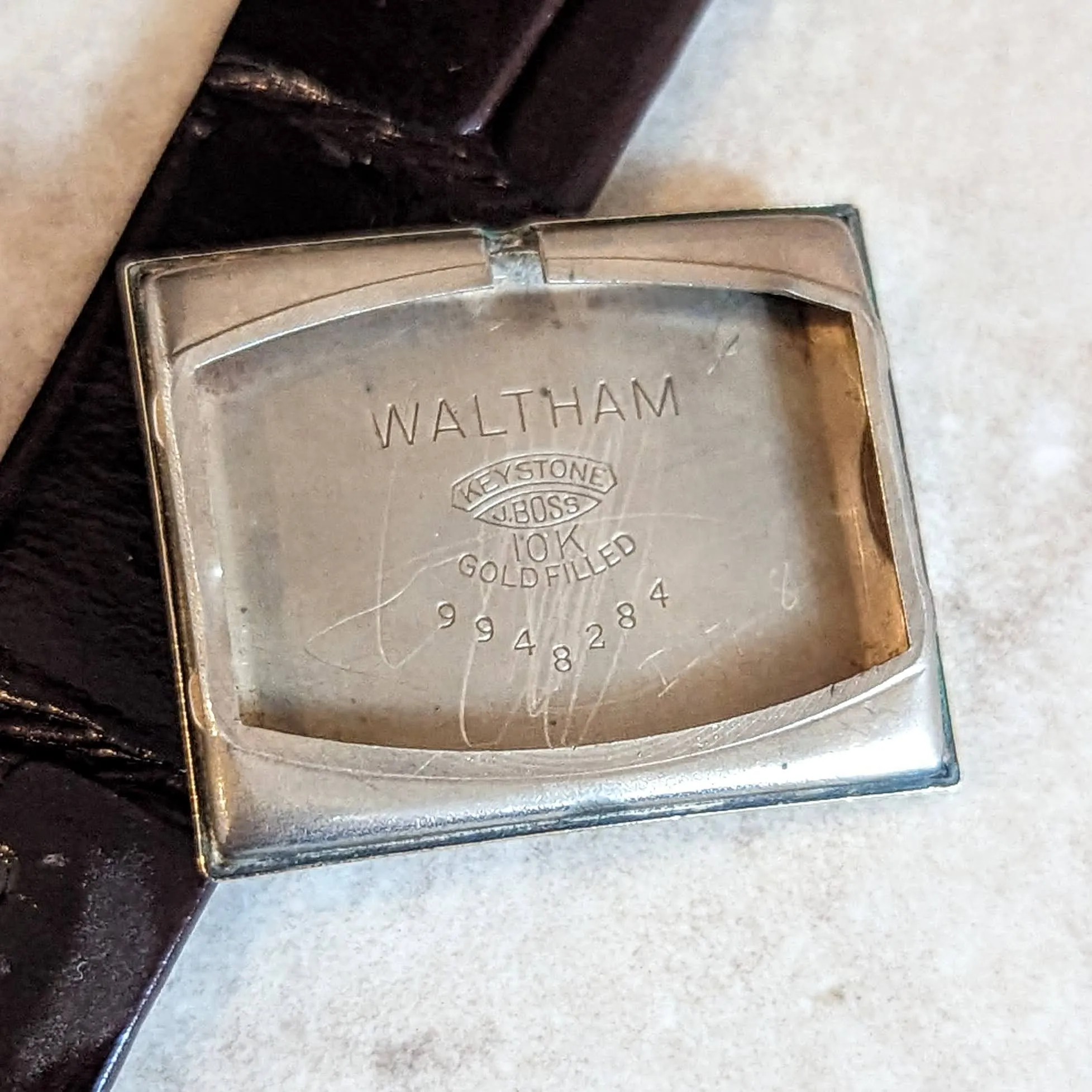 1940s WALTHAM Wristwatch 17 Jewels Cal. 750-B 4 ADJ'S Vintage U.S.A. Watch