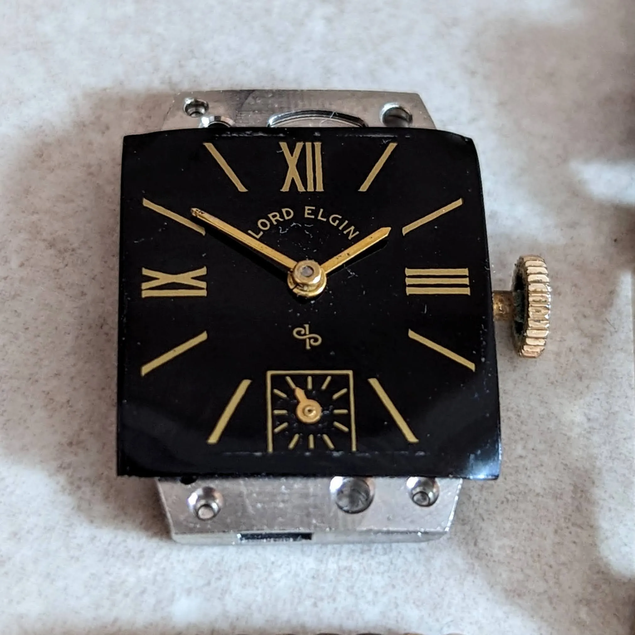 1950 LORD ELGIN Drivers Watch Ref. 4602 21 Jewels 4 ADJ’s Grade 626 U.S.A. Made Wristwatch