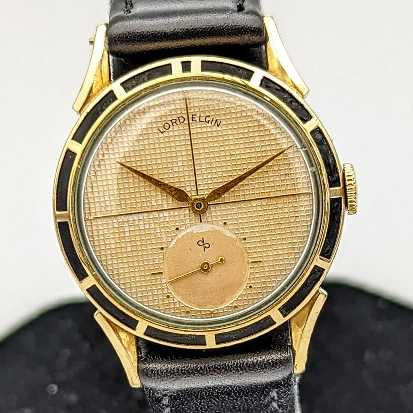 1952 Lord ELGIN Clubman Watch Cal. Grade 556 21 Jewels 14K GF Vintage Wristwatch