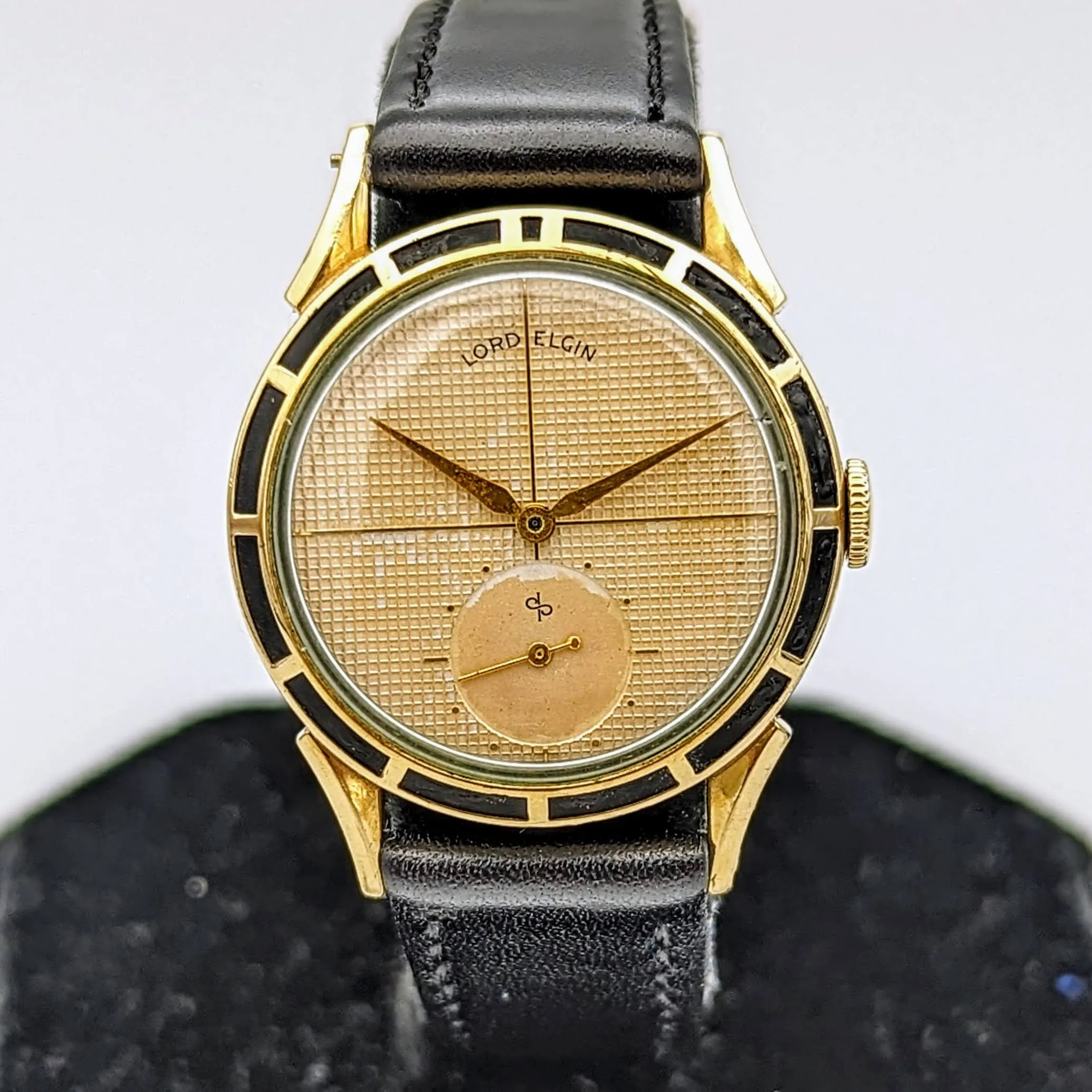 1952 Lord ELGIN Clubman Watch Cal. Grade 556 21 Jewels 14K GF Vintage Wristwatch