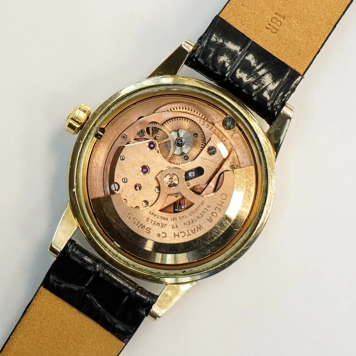 1957 OMEGA Seamaster Automatic Watch Ref. FX6249 Cal. 490 Wristwatch 14K G.F. - IN BOX