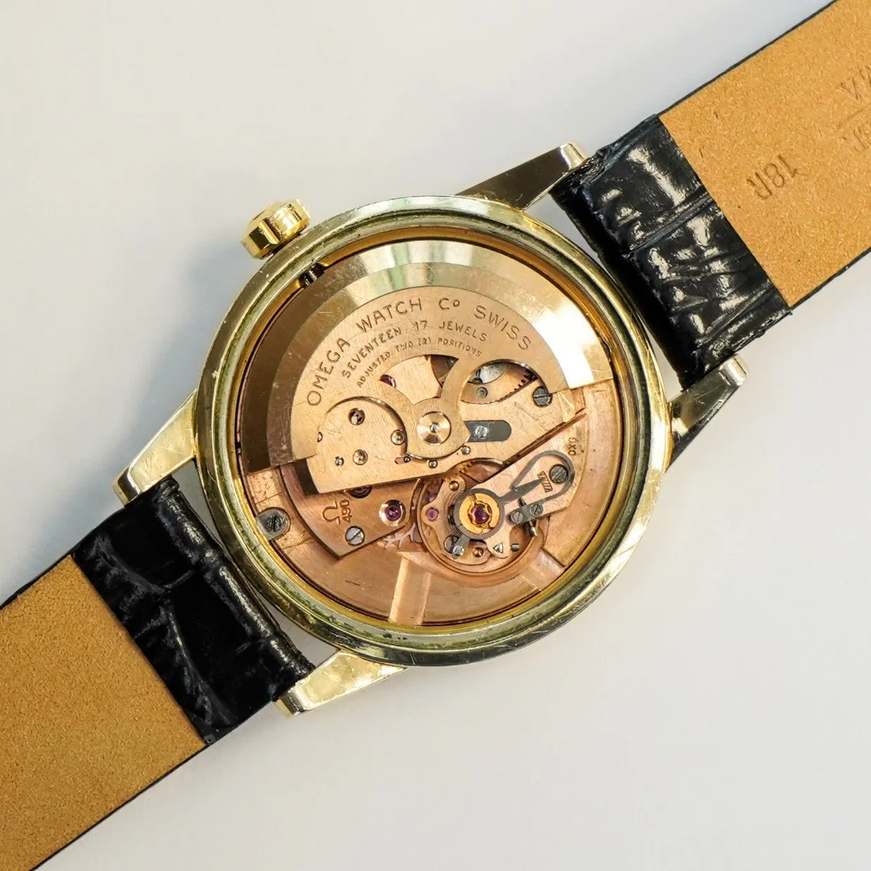 1957 OMEGA Seamaster Automatic Watch Ref. FX6249 Cal. 490 Wristwatch 14K G.F. - IN BOX