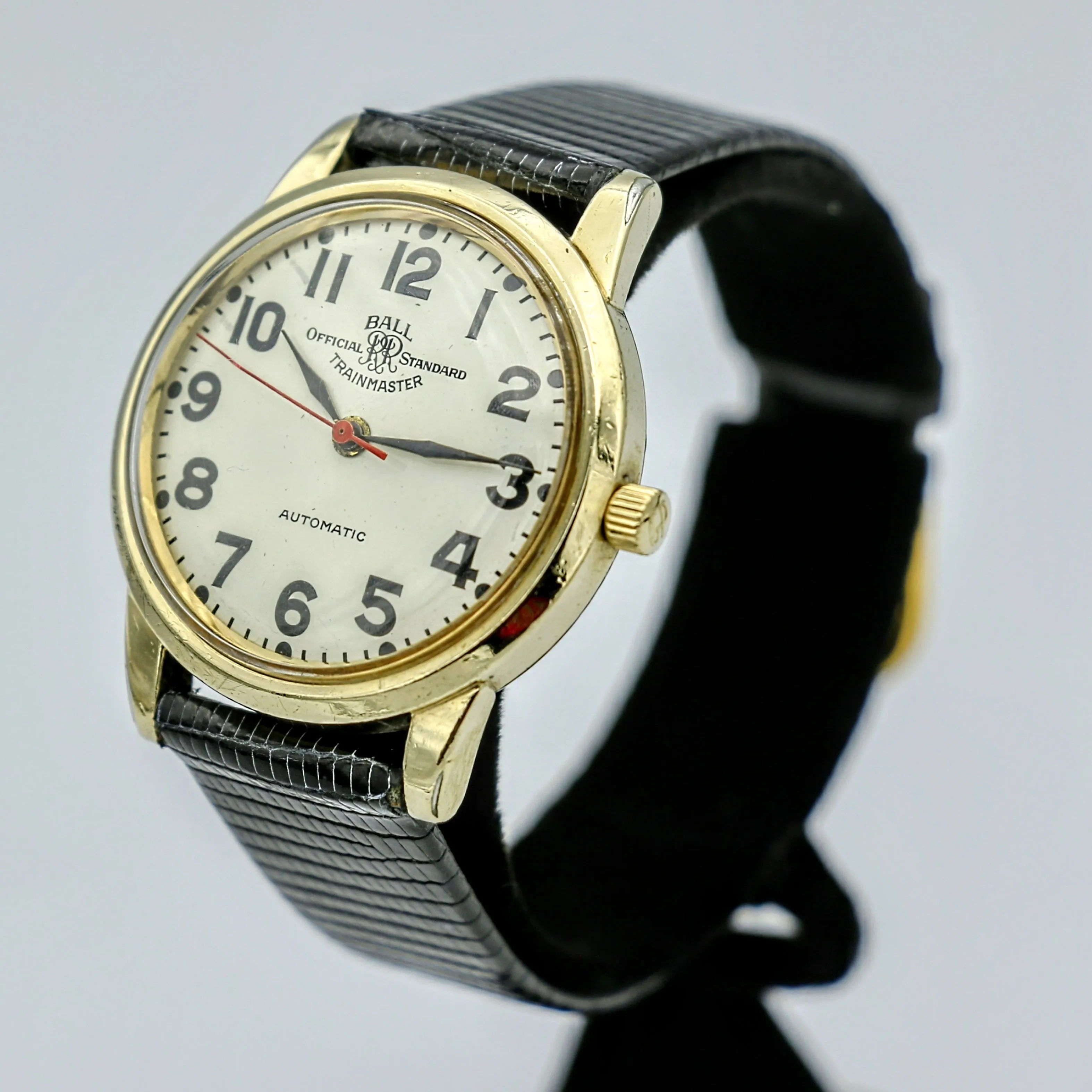 1970 BALL Watch Official RR Standard Trainmaster 25 Jewels Vintage Wristwatch