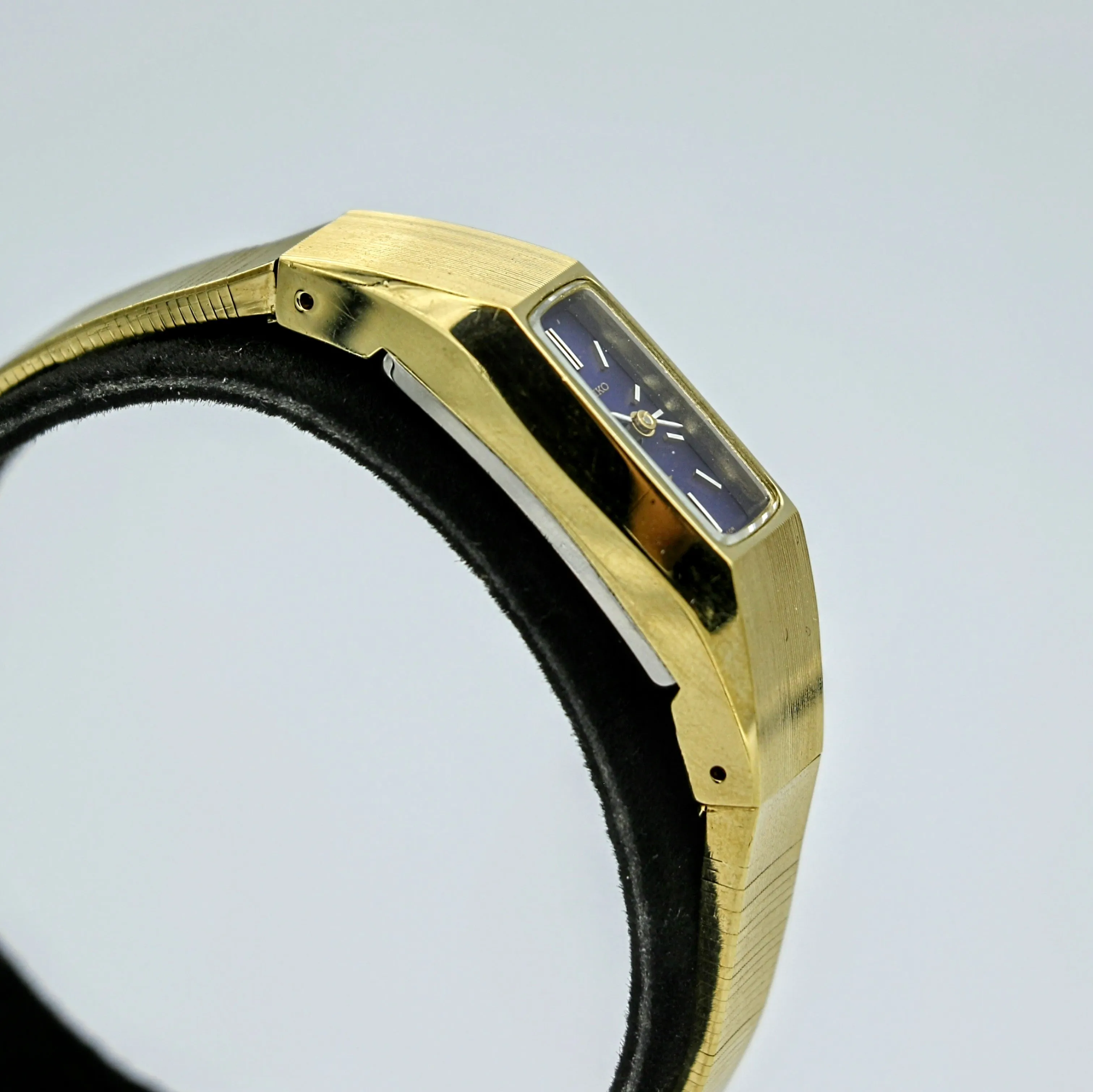 1973 SEIKO Ladies Watch Ref. 1520-3570 Rectangle Tank Case Wristwatch