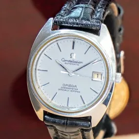 1974 OMEGA Constellation Automatic Watch Ref. ST 168.0056 Cal. 1011 Chronomether Officially Certified Wristwatch - IN BOX!