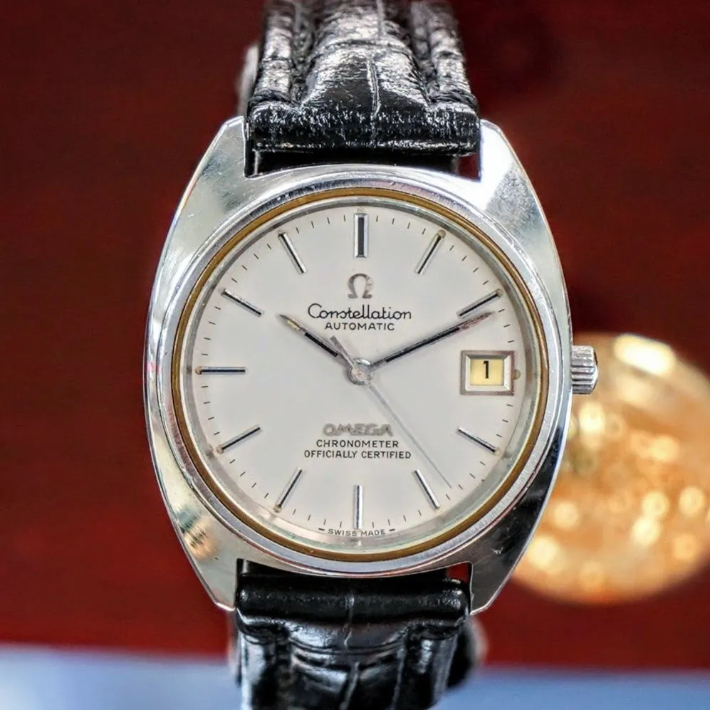 1974 OMEGA Constellation Automatic Watch Ref. ST 168.0056 Cal. 1011 Chronomether Officially Certified Wristwatch - IN BOX!