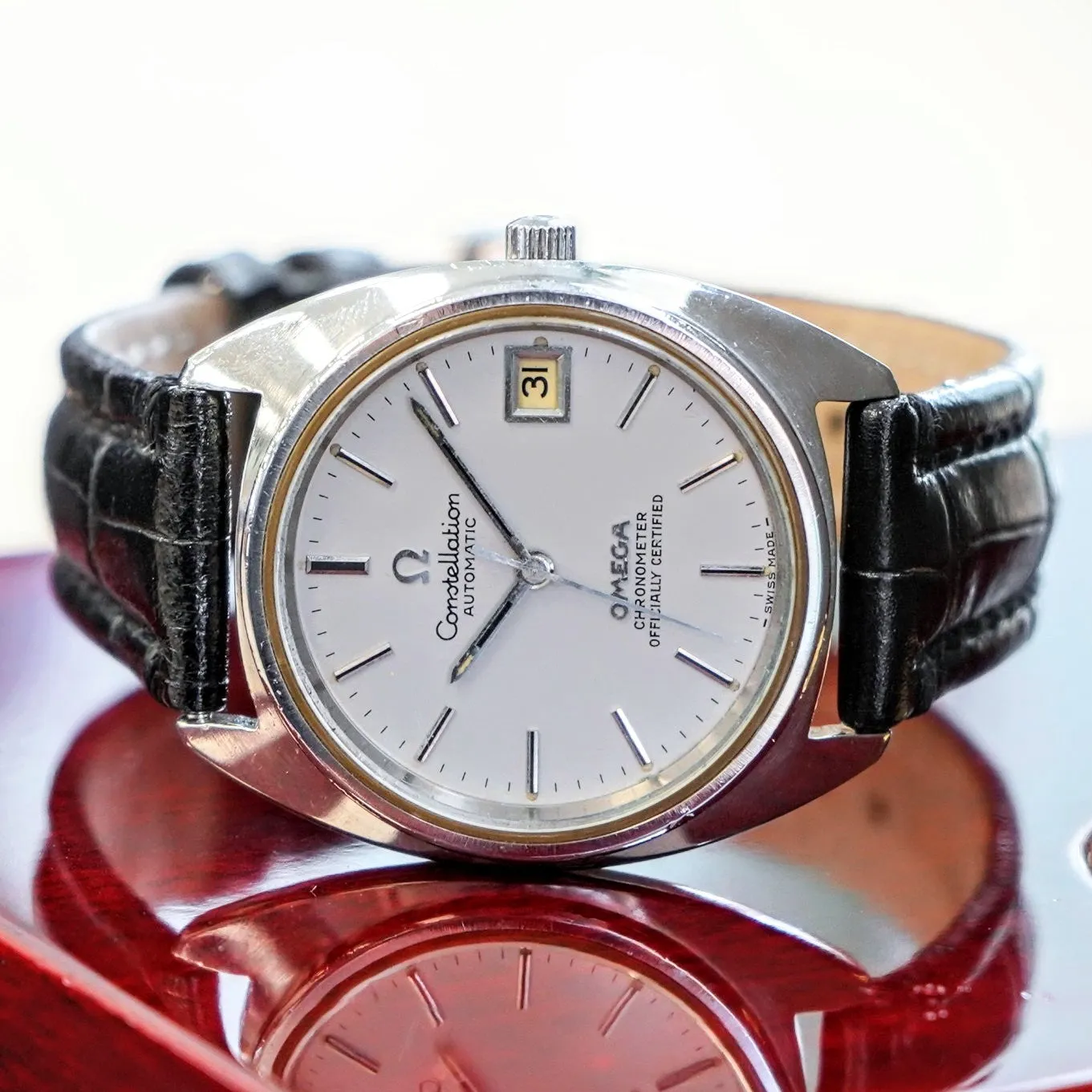 1974 OMEGA Constellation Automatic Watch Ref. ST 168.0056 Cal. 1011 Chronomether Officially Certified Wristwatch - IN BOX!