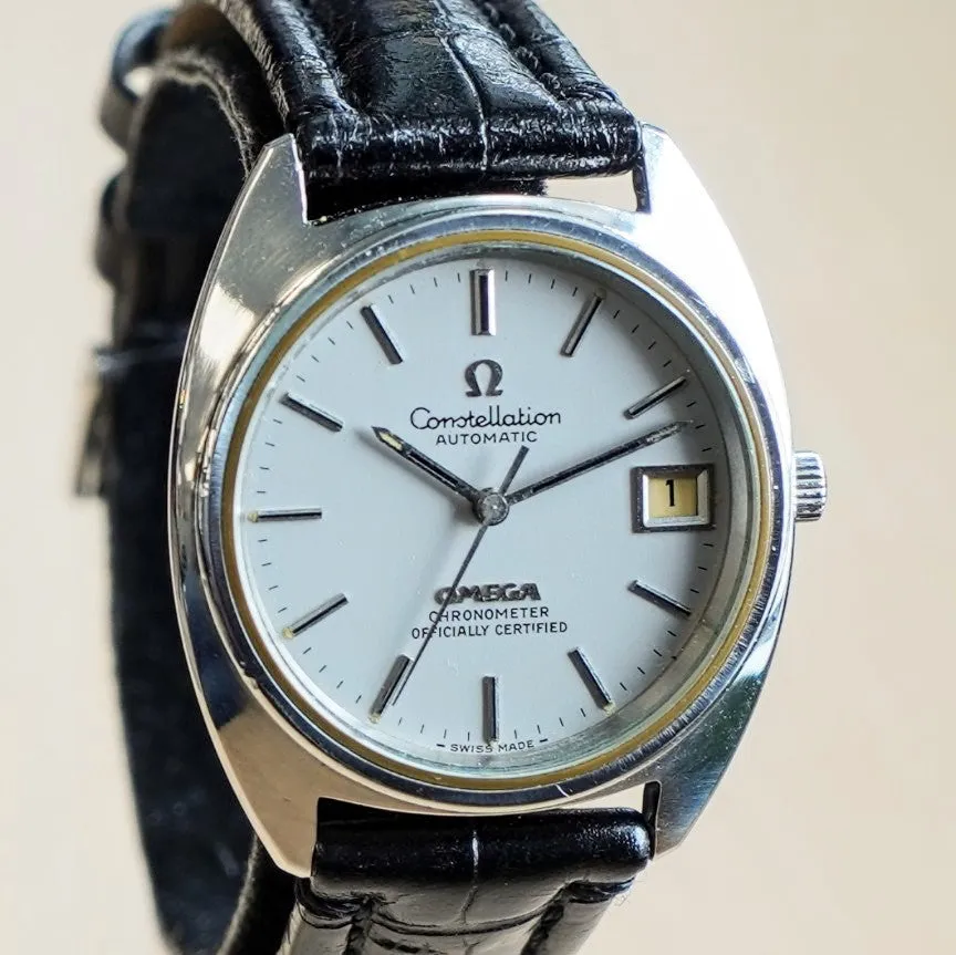 1974 OMEGA Constellation Automatic Watch Ref. ST 168.0056 Cal. 1011 Chronomether Officially Certified Wristwatch - IN BOX!
