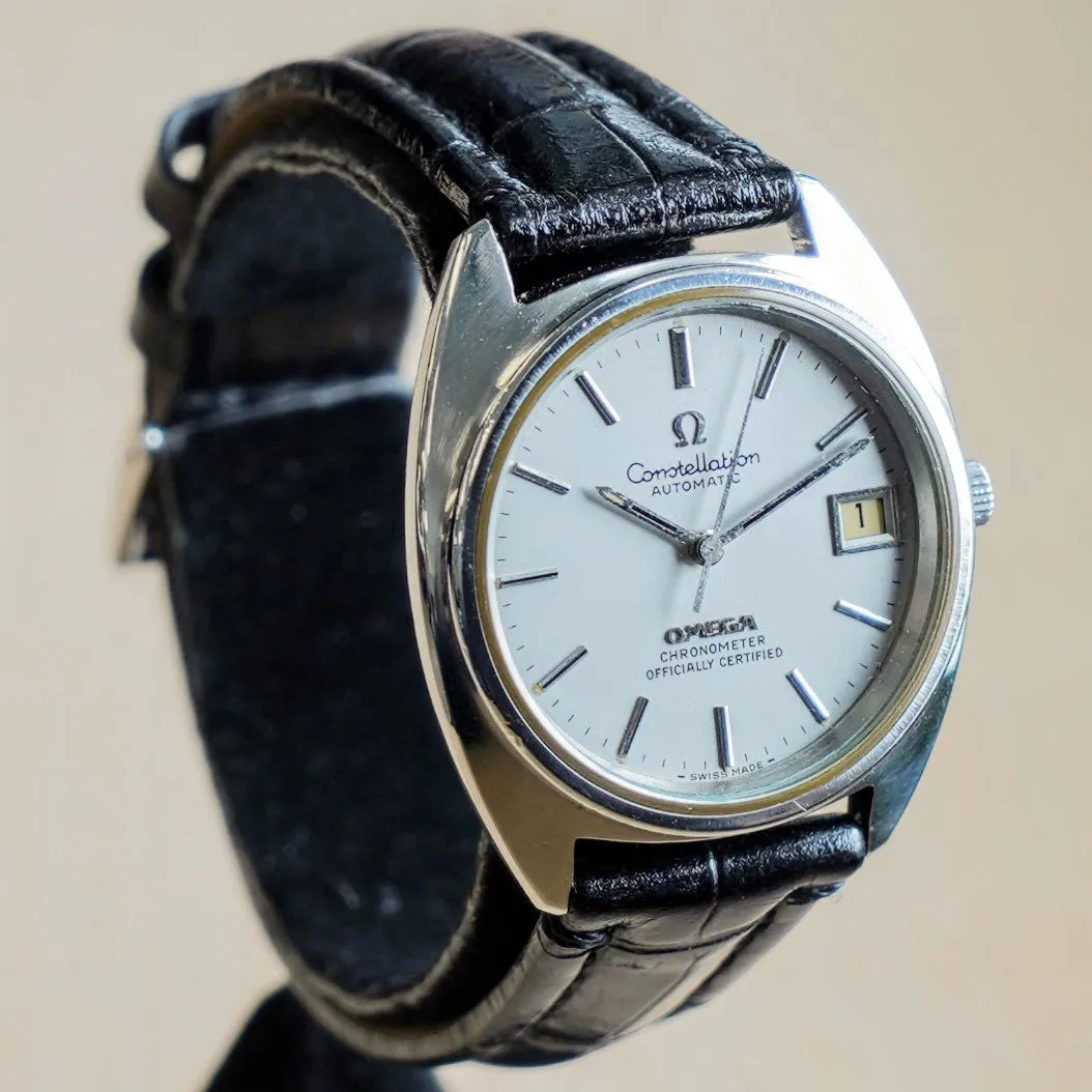1974 OMEGA Constellation Automatic Watch Ref. ST 168.0056 Cal. 1011 Chronomether Officially Certified Wristwatch - IN BOX!