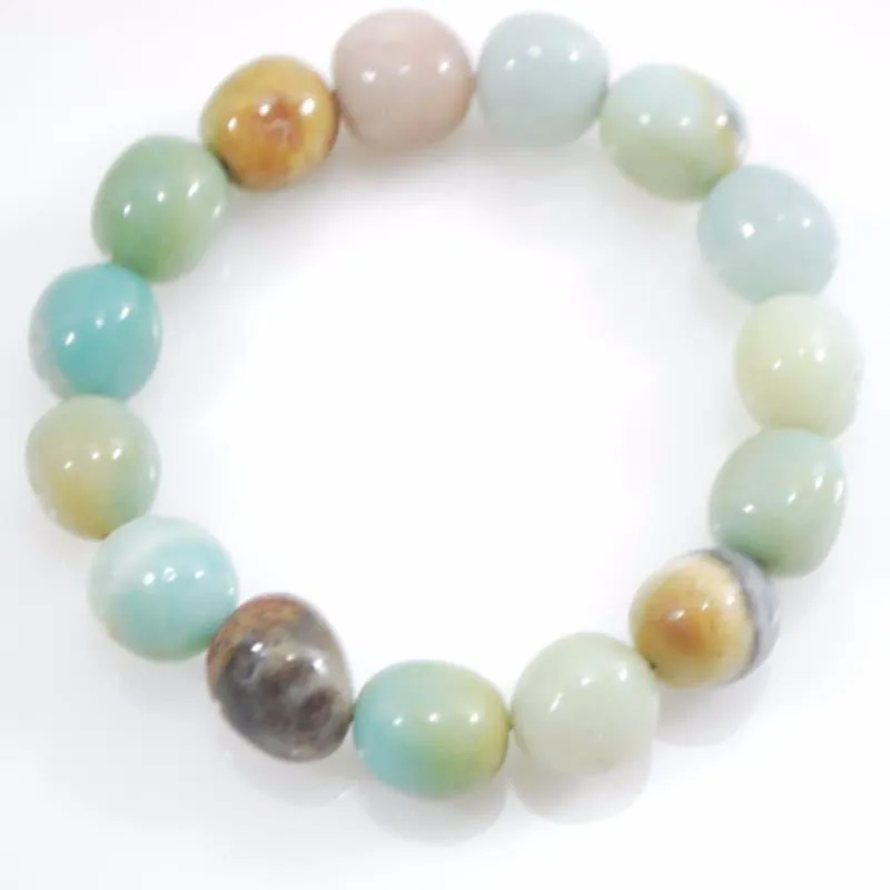 AAA Amazon Amazonite Irregular Shape Gemstone Bracelets