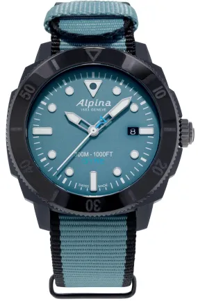 Alpina Watch Seastrong Diver Gyre Blue Mens Limited Edition