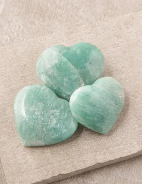 Amazonite Gemstone Heart