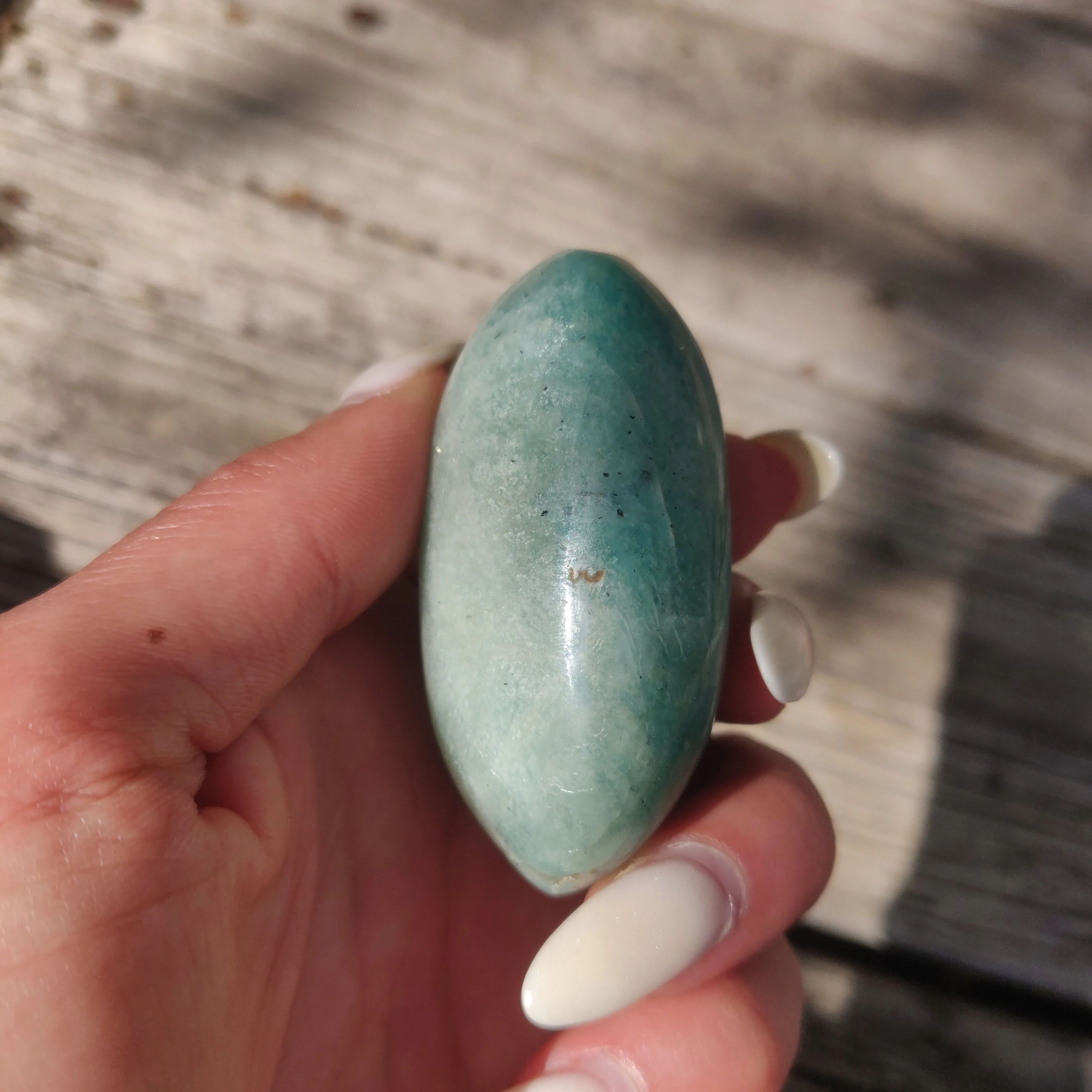 Amazonite Palm Stone (#13)