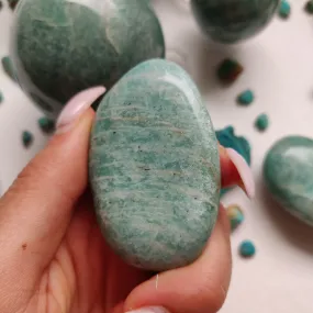 Amazonite Palm Stone (#32)