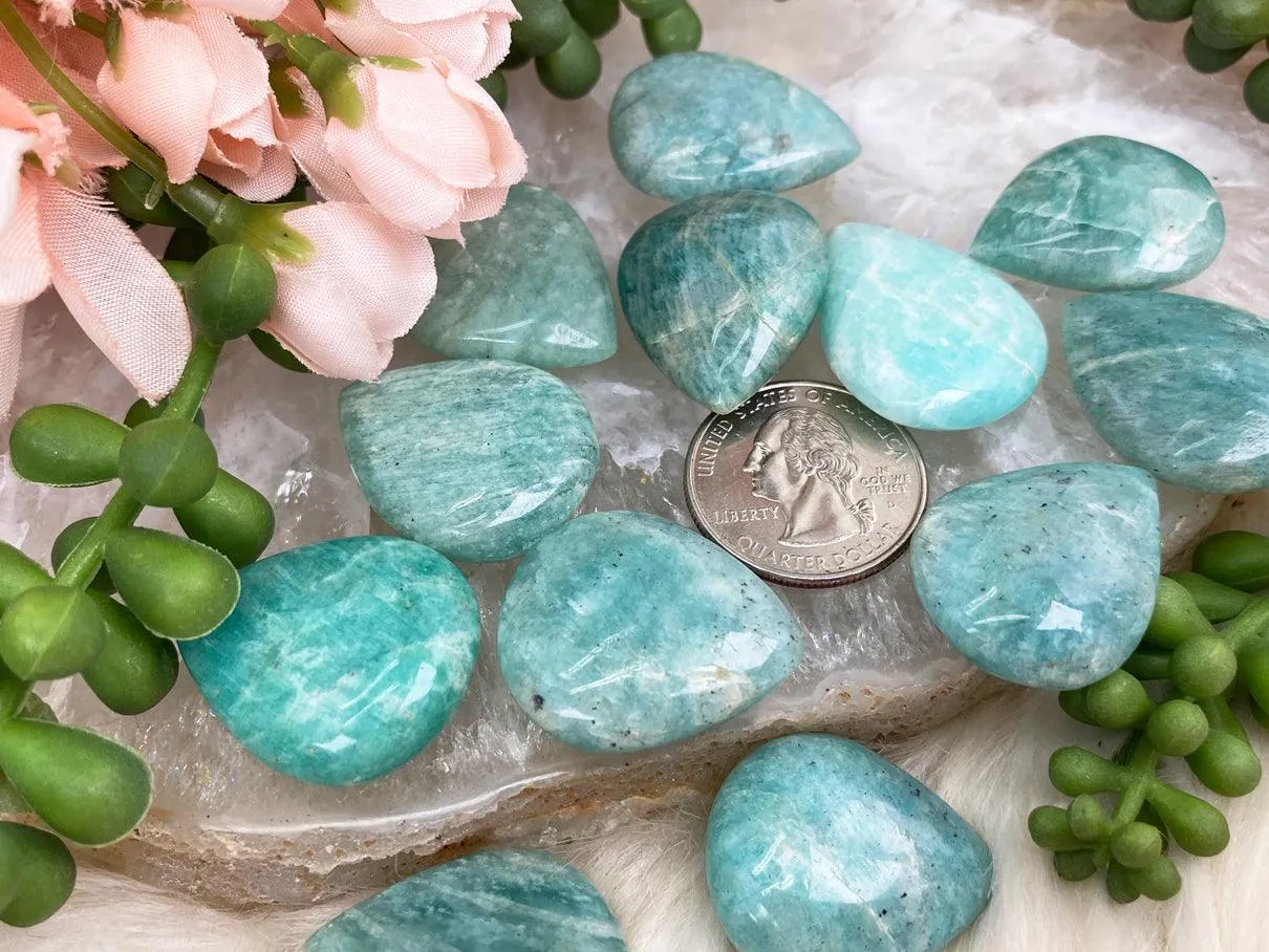Amazonite Tear Drops