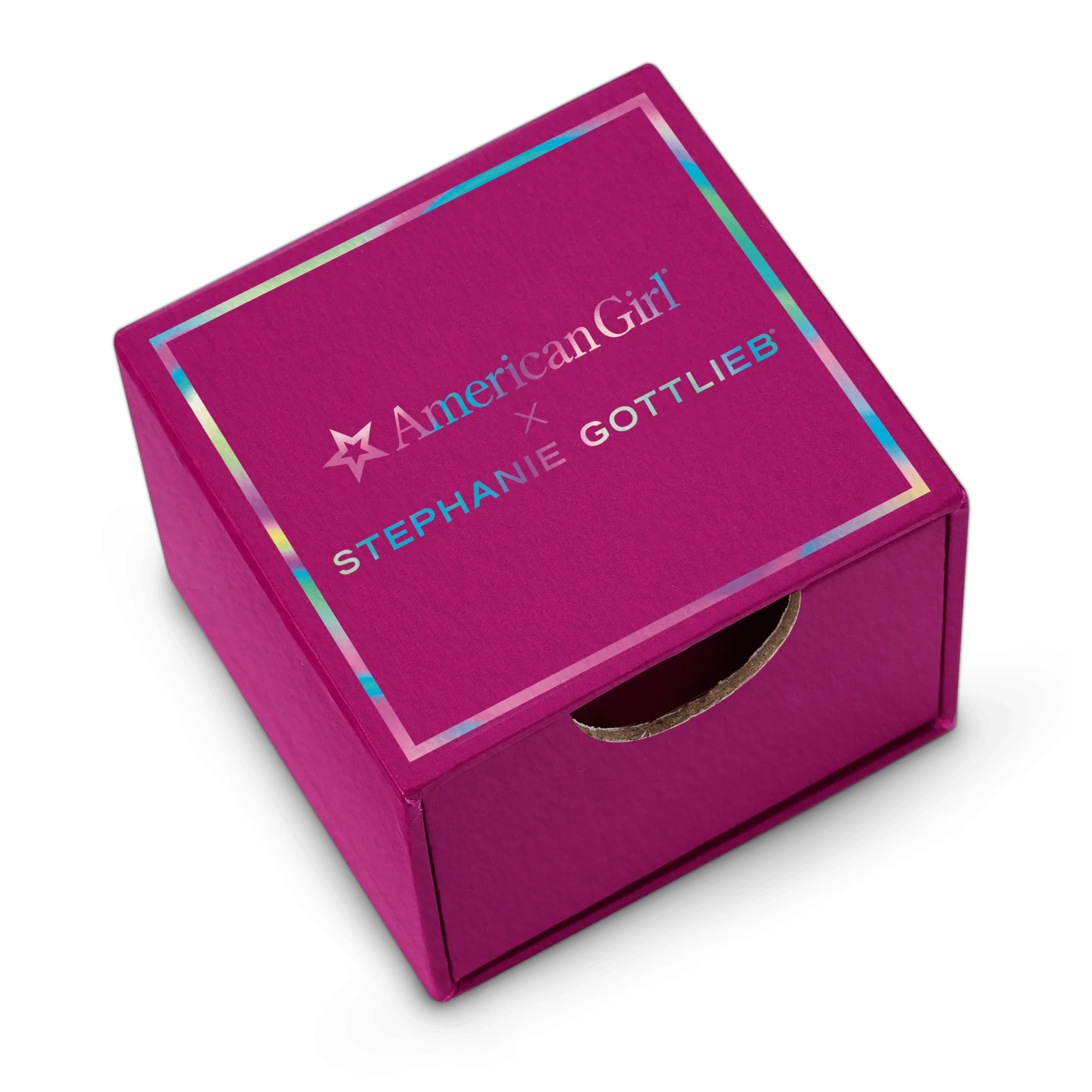 American Girl® x Stephanie Gottlieb Radiant Rainbow Stud Earrings for Girls