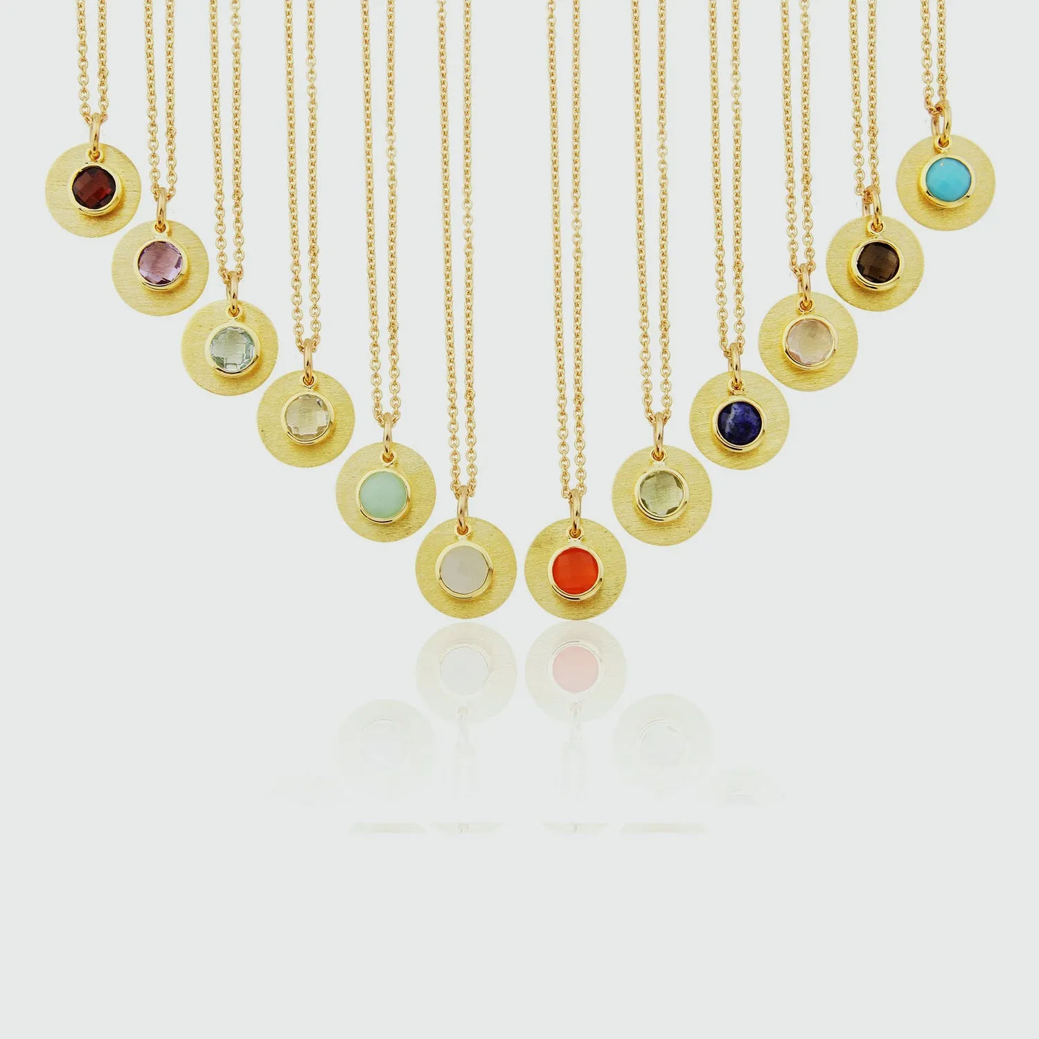 Bali 9ct Gold Lapis Lazuli September Birthstone Necklace