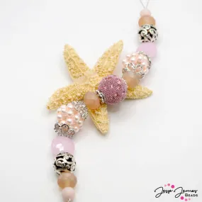 Bead Strand in Peaches & Pears