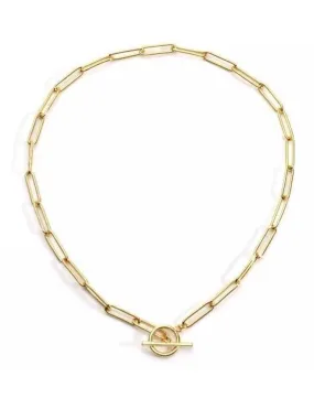 Bella Toggle Choker, Gold
