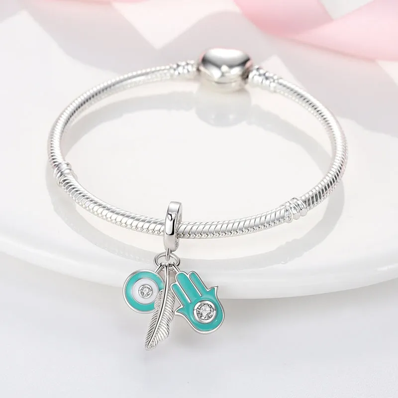 Bohemian Hands of God Charm