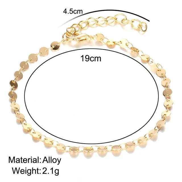 Bohemian Heart Anklets For women