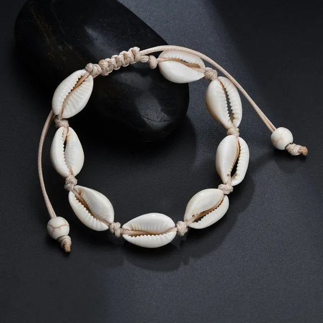 Bohemian Ocean Wave Whale Tail Anklet Bracelets Women