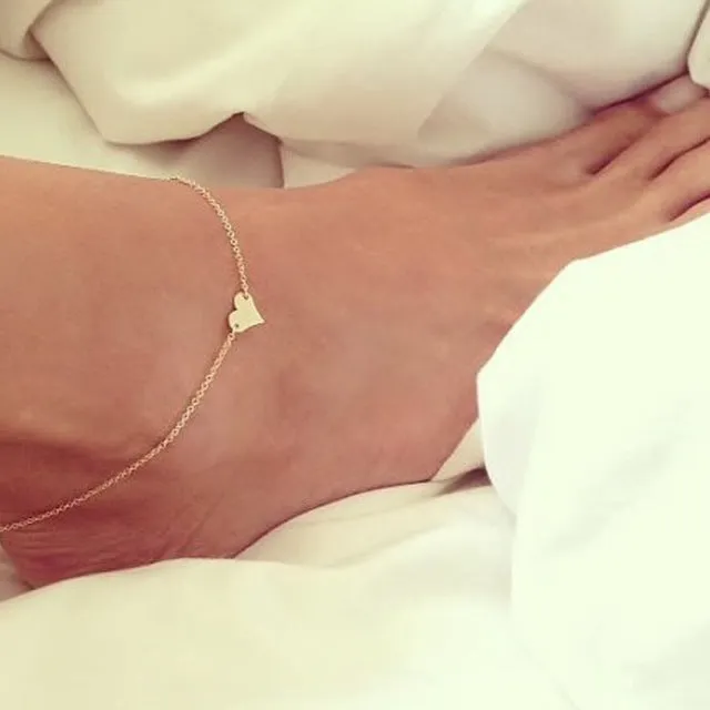 Bohemian Ocean Wave Whale Tail Anklet Bracelets Women