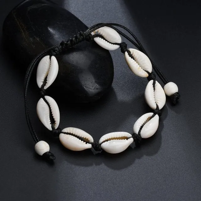 Bohemian Ocean Wave Whale Tail Anklet Bracelets Women