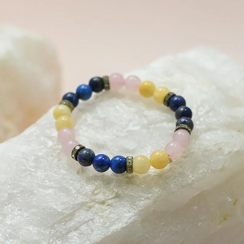 Cancer Zodiac Crystal Bracelet