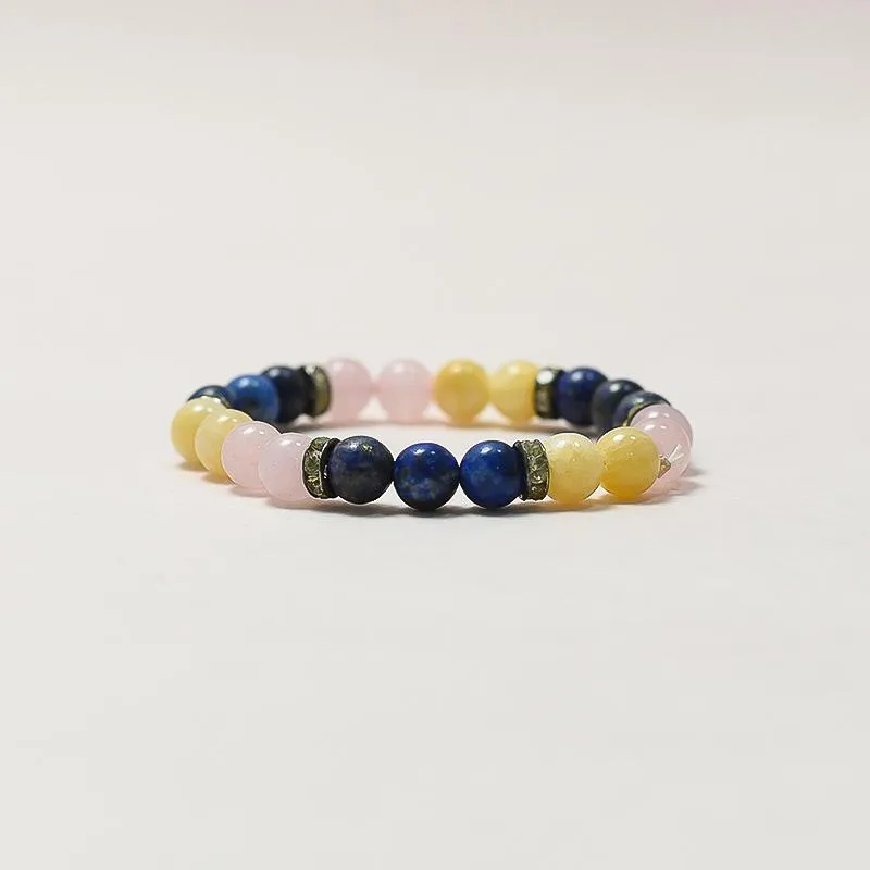 Cancer Zodiac Crystal Bracelet