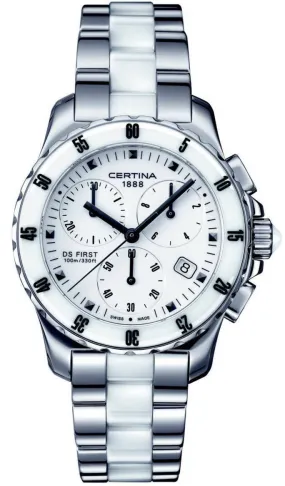 Certina DS First Lady Ceramic Chrono Quartz