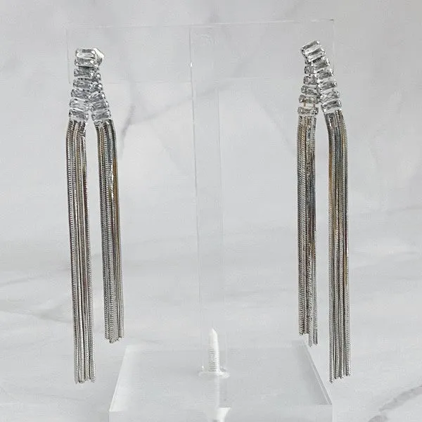 Chain Waterfall From Shine Earrings