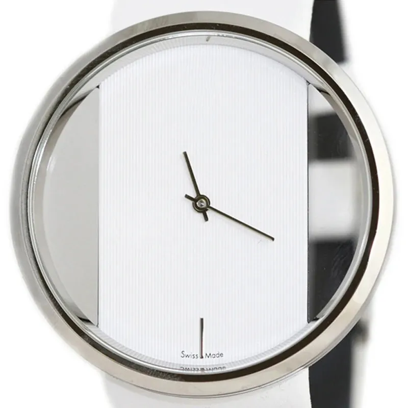 Classic Women Watches Fashion Hollow Transparent Quartz Wristwatch with Leather Strap