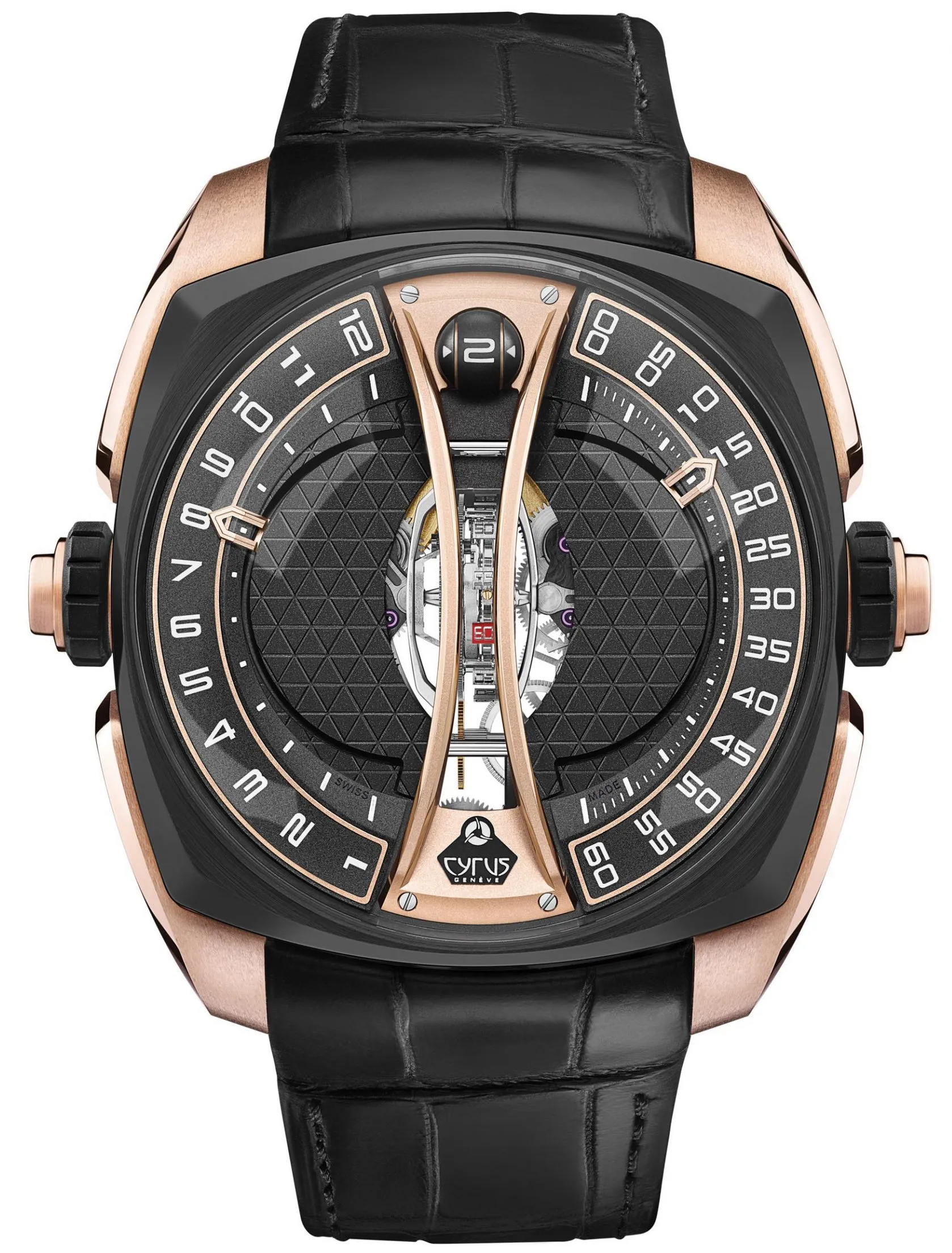 Cyrus Klepcys Vertical Tourbillon Rose Gold Titanium Limited Edition