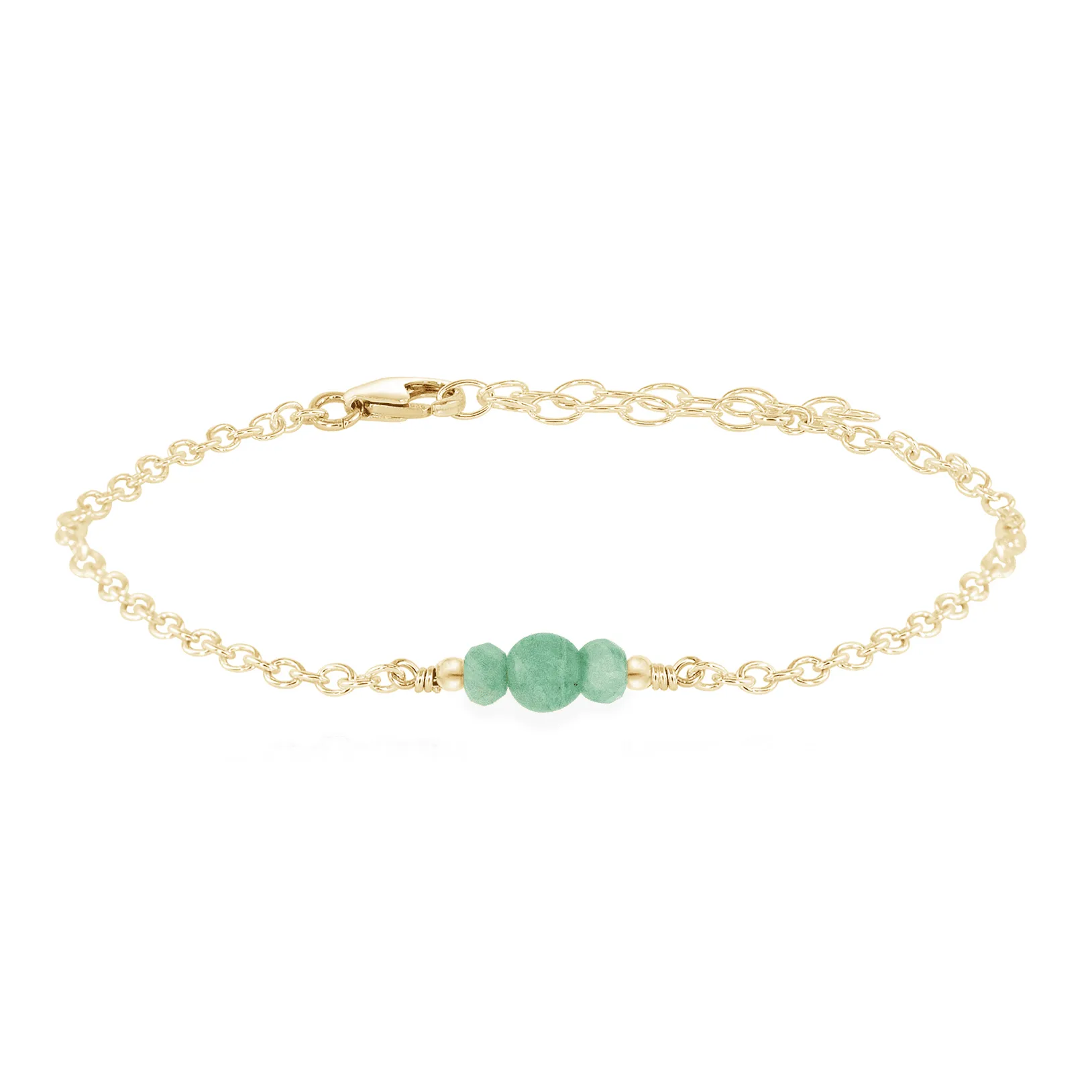 Dainty Amazonite Gemstone Bracelet