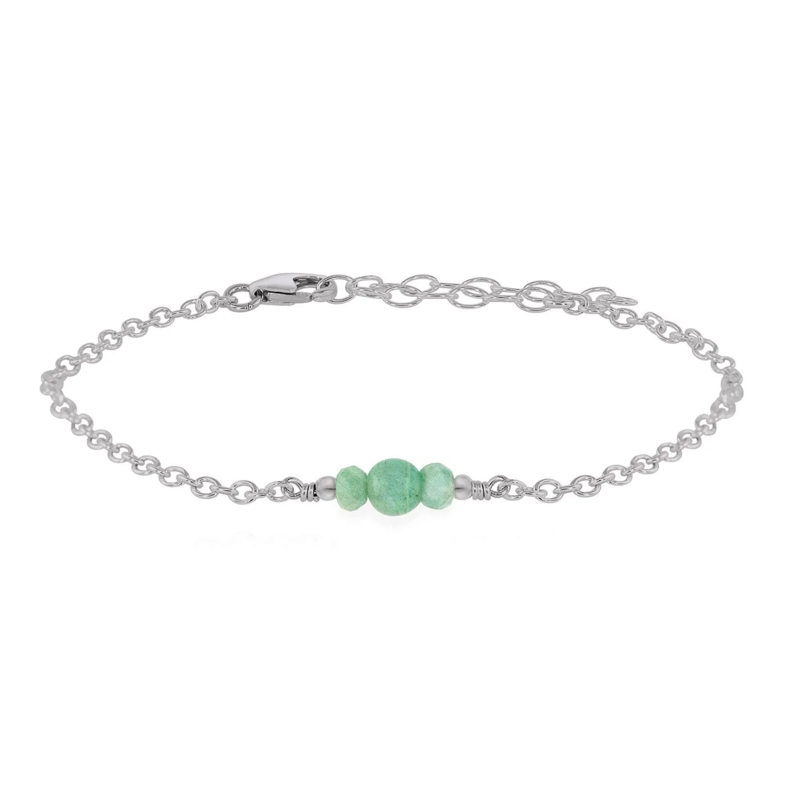 Dainty Amazonite Gemstone Bracelet