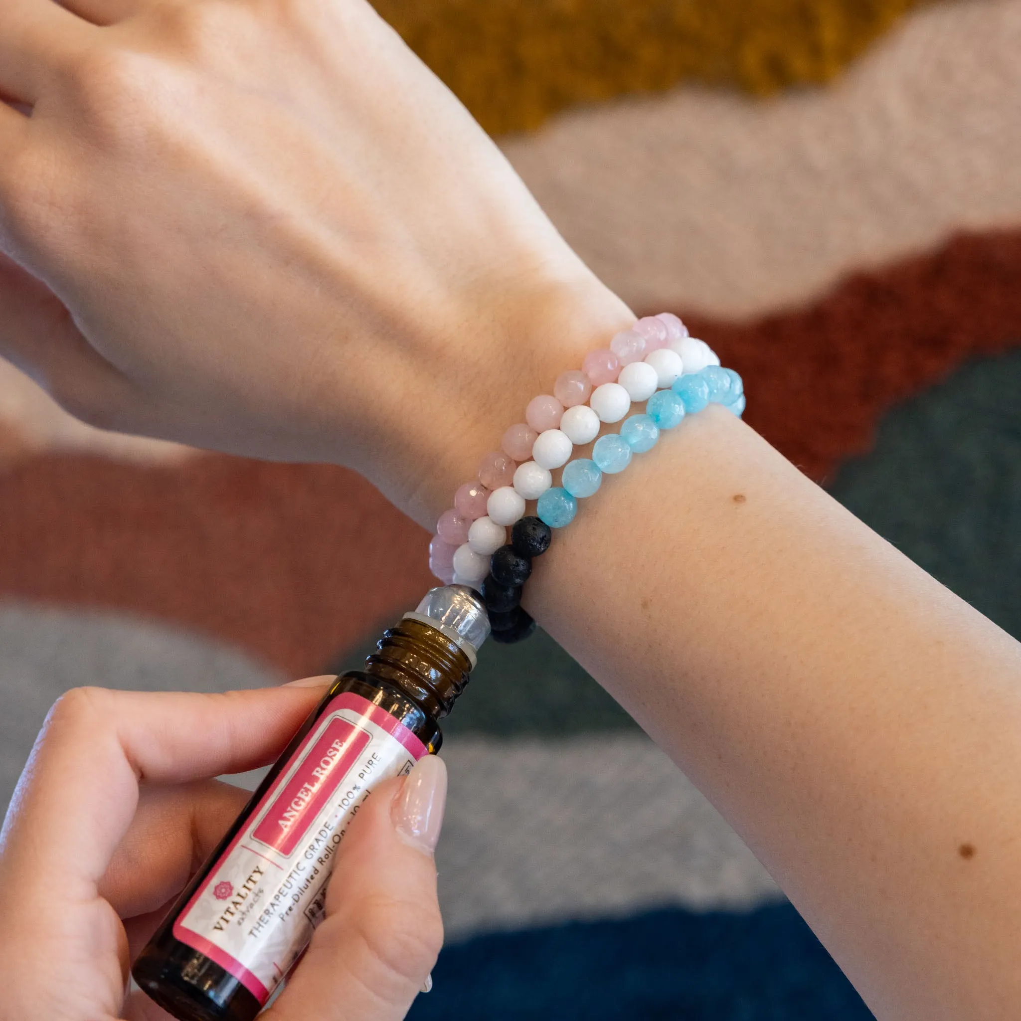 Diffuser Bracelet 3-Pack (Blue/Pink)
