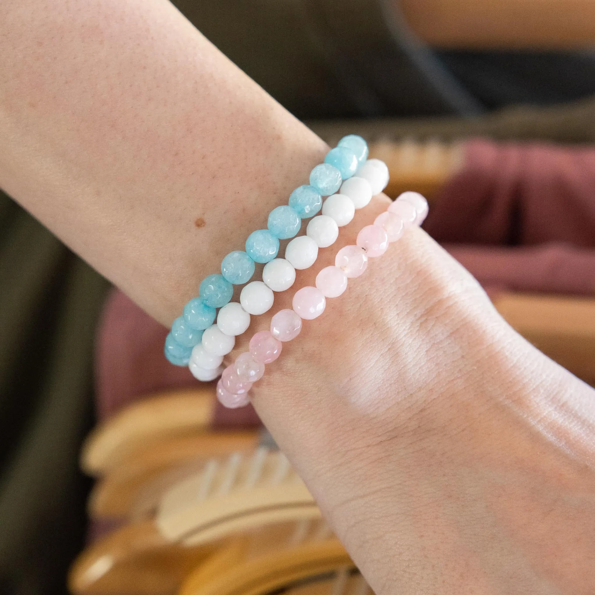 Diffuser Bracelet 3-Pack (Blue/Pink)