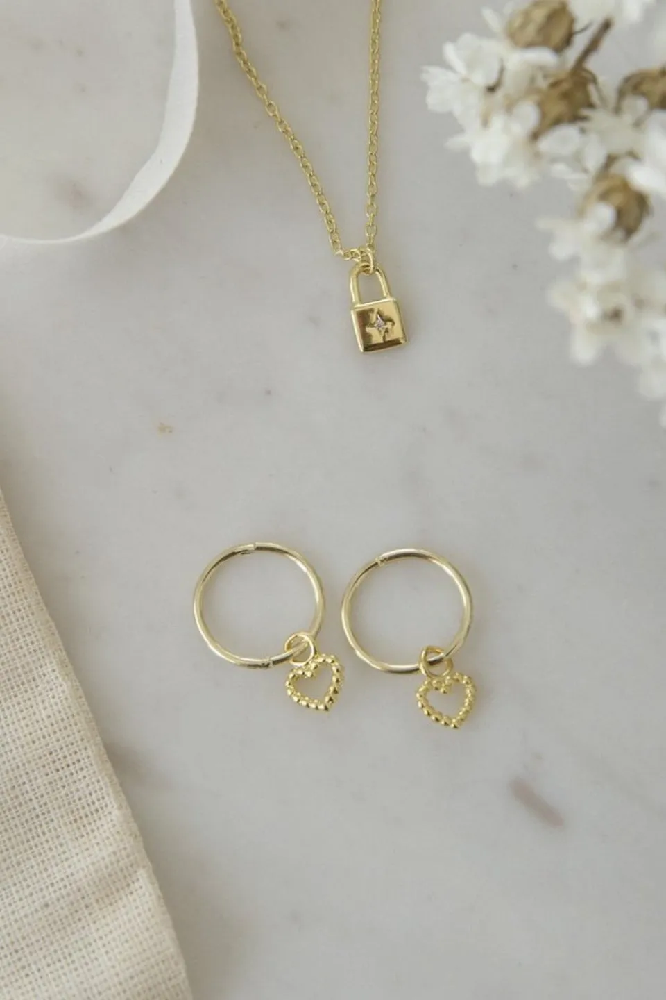 Dotty Love Gold Sleeper EOL Earrings