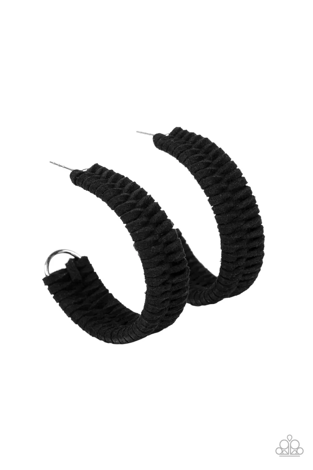 Earrings Rural Guru - Black E2342