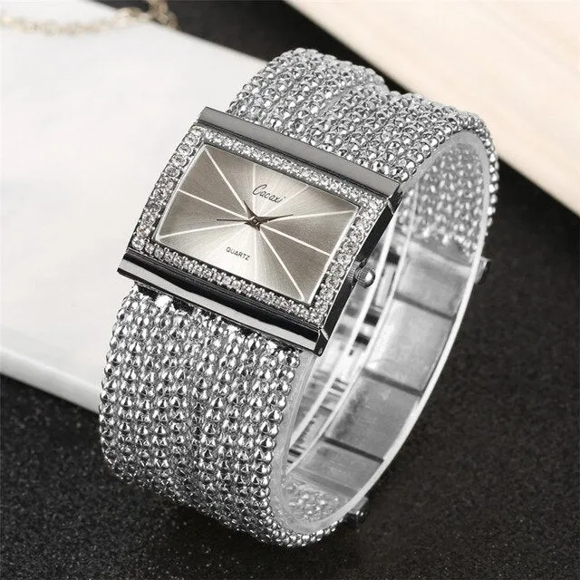 Elegant Women's Watches Creative Rectangle