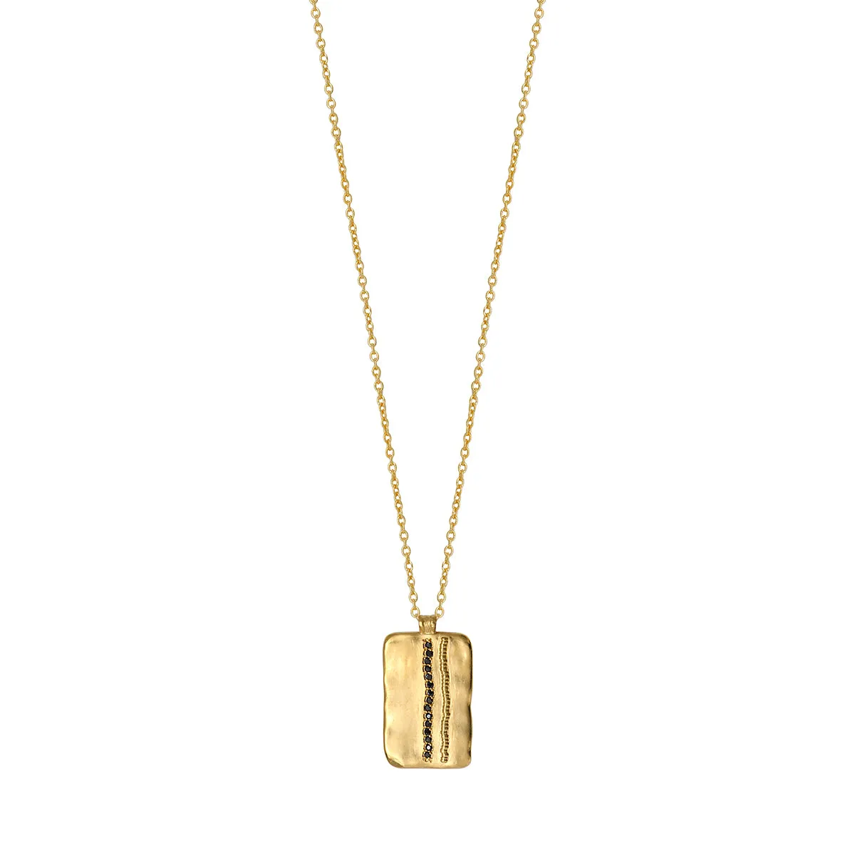 Elvis Black Short Necklace