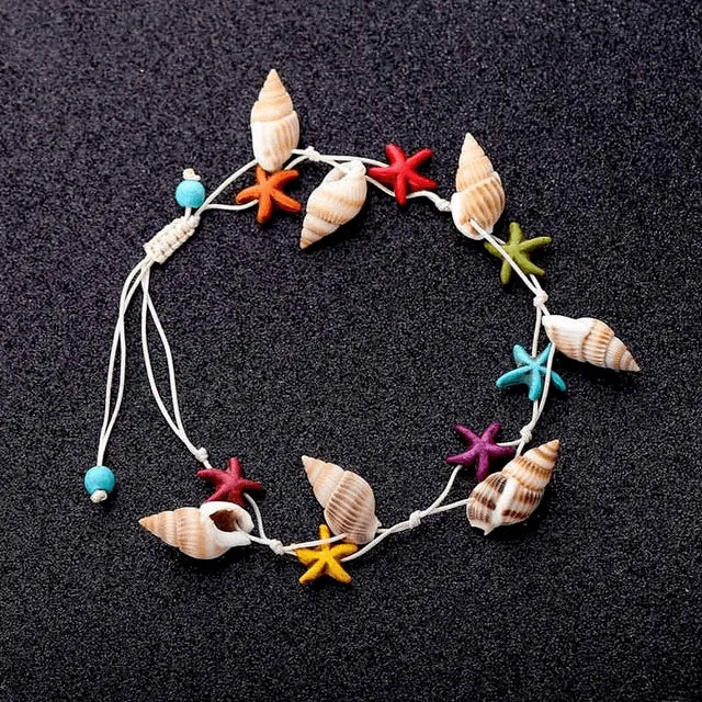 Fish Are Friends Handmade Rope Anklet - 6 Variants