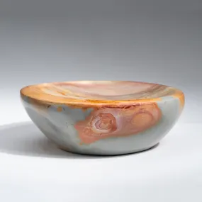 Genuine Polished Polychrome Jasper Dish (1.1 lbs)